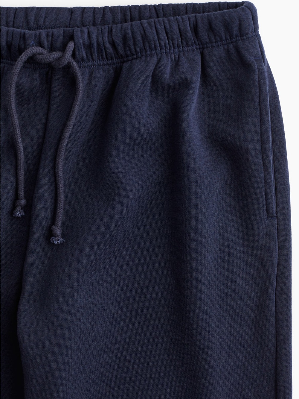 H&M Navy Elastic Waist Drawstring Pants